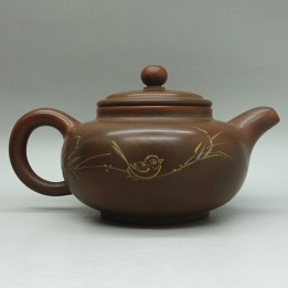 Nixing Teapot Bird and Bamboo 125ml