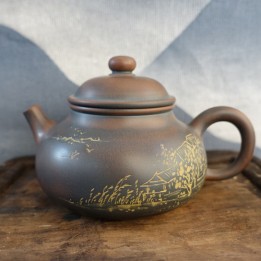 Nixing Teapot "Landscape painting" 180ml
