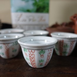 Vintage Gongfu cups 30ml (Set of three)