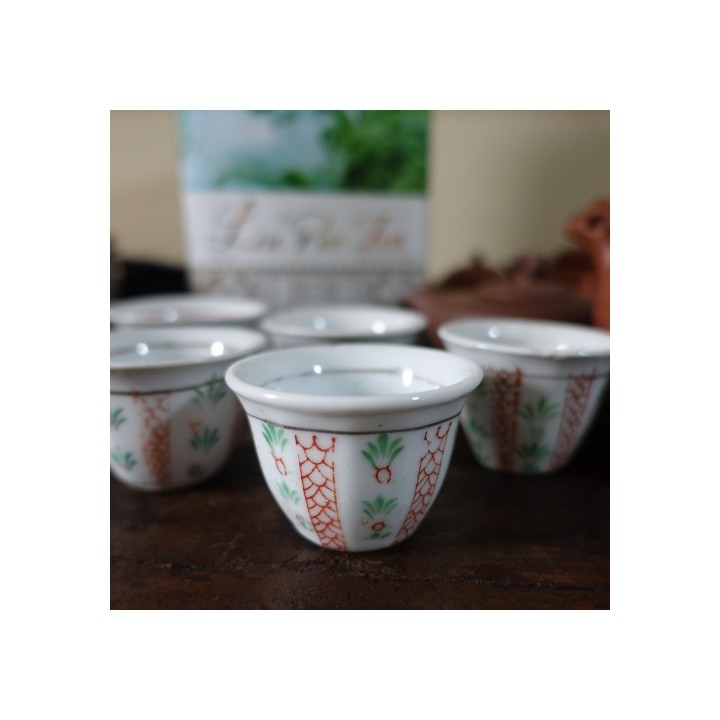 Vintage Gongfu cups 30ml (Set of three)