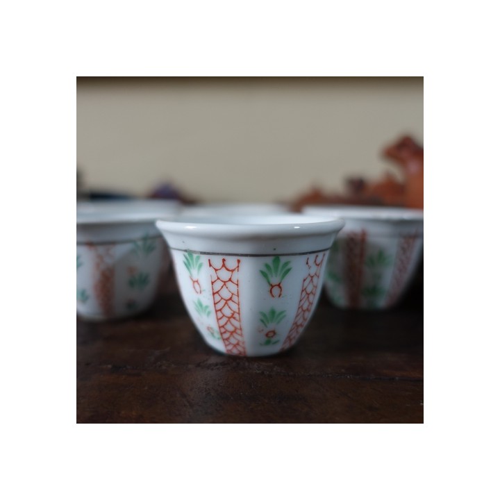 Vintage Gongfu cups 30ml (Set of three)