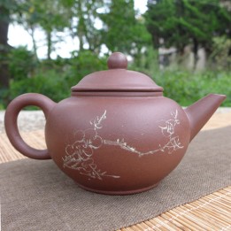1990s Zini Shuiping Pot 110ml "Plum Blossoms"
