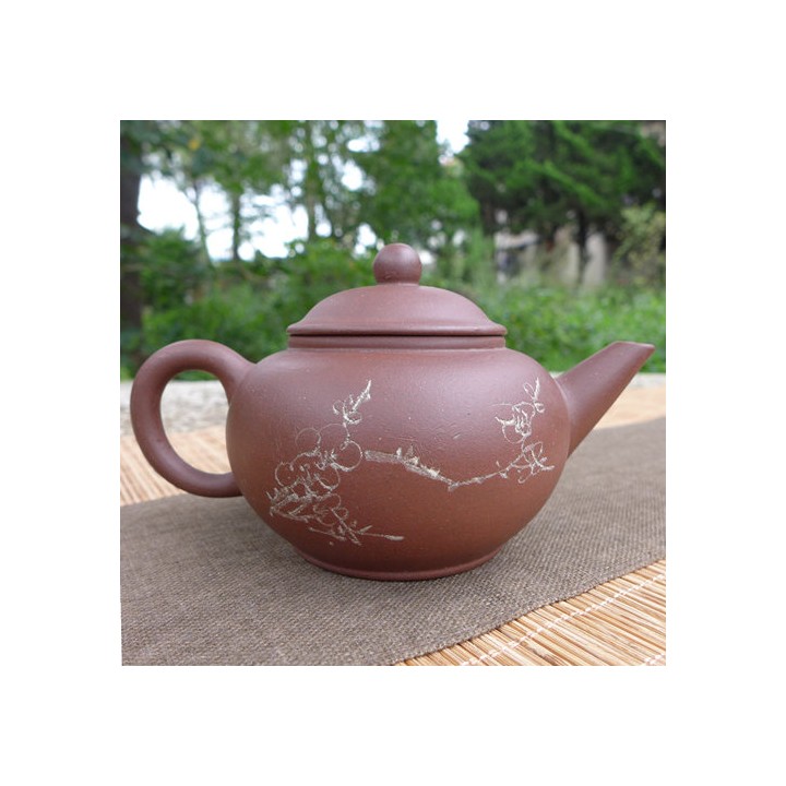 1990s Zini Shuiping Pot 110ml "Plum Blossoms"