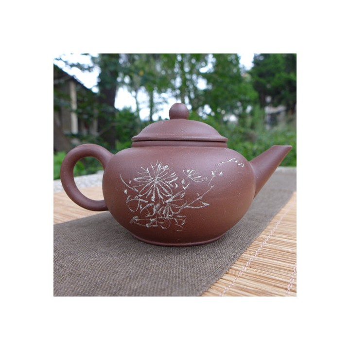 1990s Zini Shuiping Pot 110ml "Chrysanthemum"