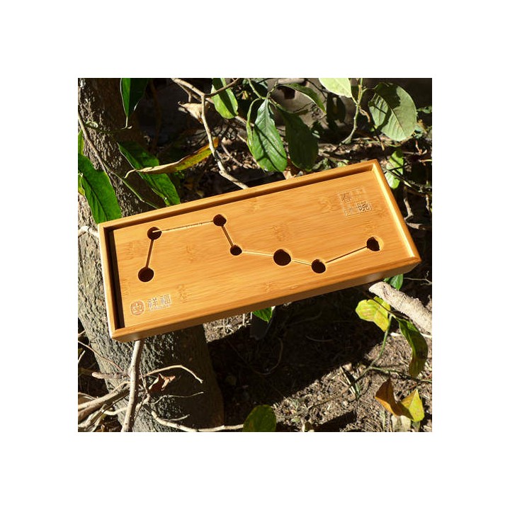 The Big Dipper Bamboo Tea Tray (Holding Water) 30×12×3CM