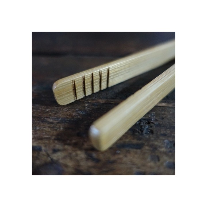 "Cha Jia" - Bamboo Tea Tongs
