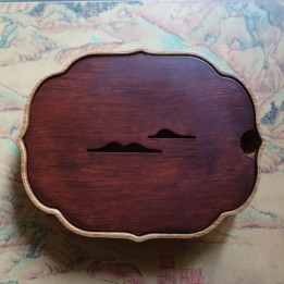 Compressed bamboo Tea Tray “distant mountain”