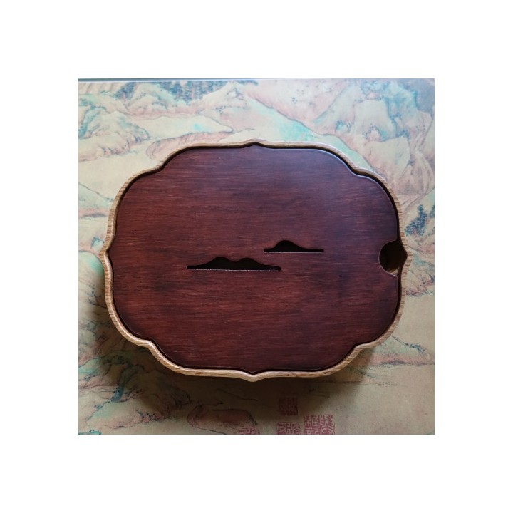 Compressed bamboo Tea Tray “distant mountain”