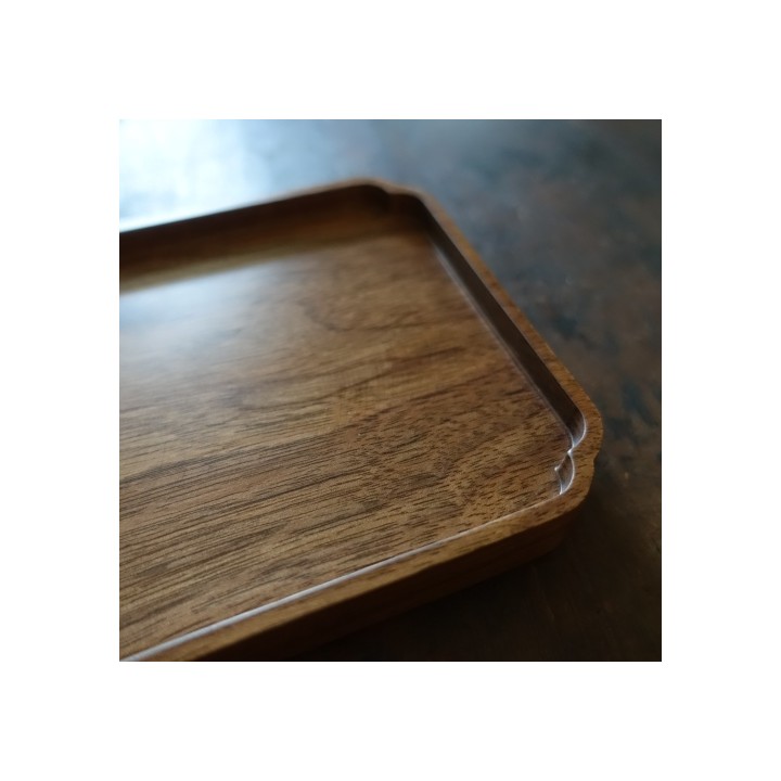 Black Walnut Tea Tray 23.5*12*2CM