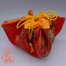 Tea ware bag No.16 "Red Peony"