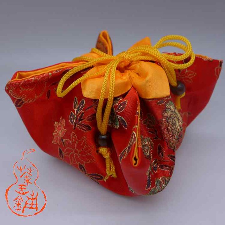Tea ware bag No.16 "Red Peony"