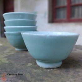 Vintage Celadon Cup 50-60ml