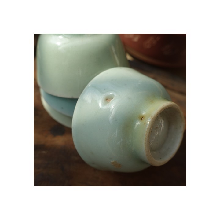 Vintage Celadon Cup 30ml
