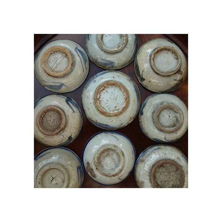 Vintage Blue and White Small Tray - saucer  For Cup