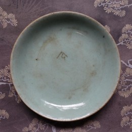 Vintage Celadon Plate Selected Quality B
