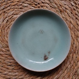 Vintage Celadon Plate Selected Quality C