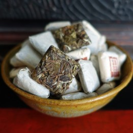 2015 Fujian Ningde Mini White Tea Brick 50g