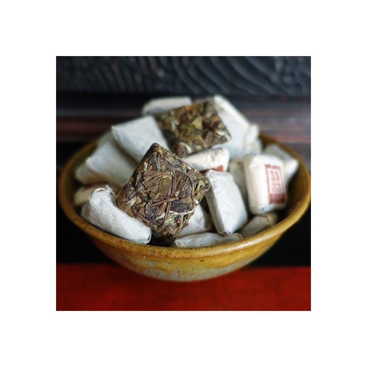 2015 Fujian Ningde Mini White Tea Brick 50g
