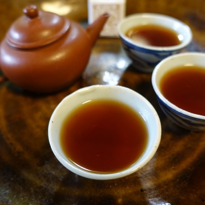 2023 Chawangpu Jinggu Ripe Puer Tea 80g