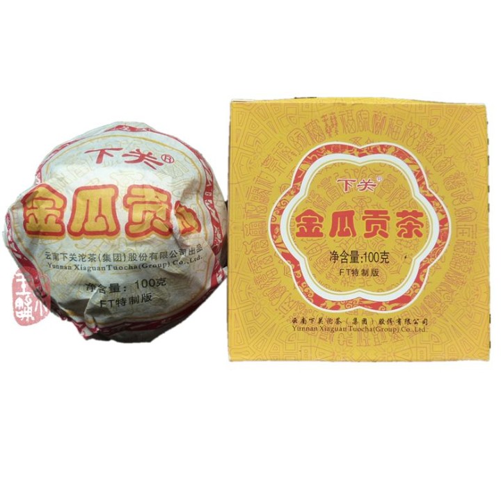 2011 Xiaguan FT Jin Gua Gong Cha Raw 100g