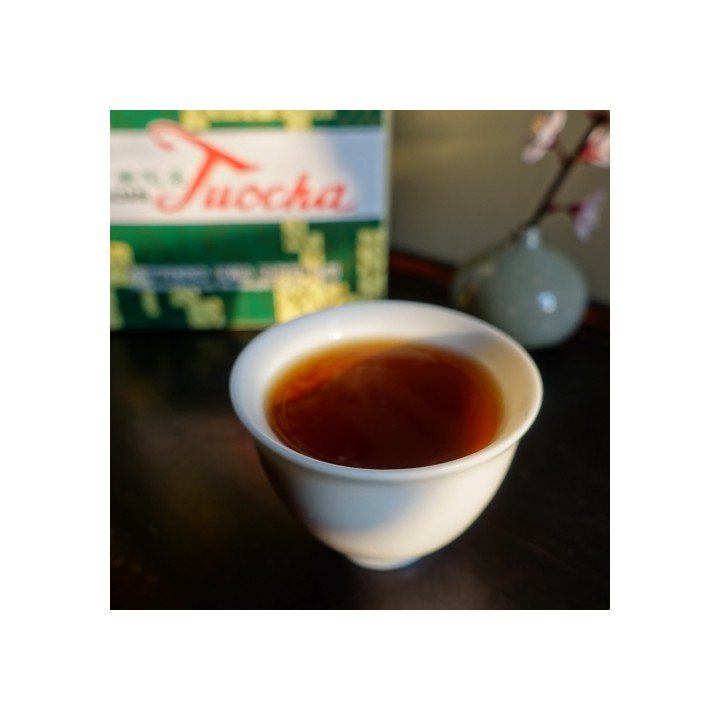 2010 Xiaguan FT Export  Xiao Fa Tuo Ripe Puerh 250g