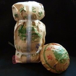 2008 Yong Pin Hao Yiwu Zheng Shan Spring Raw Puerh Tuo Cha 250g