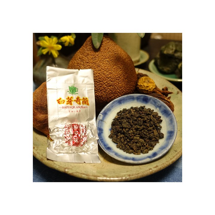 2017 Fujian Gold Award Bai Ya Qi Lan Oolong Tea 8g