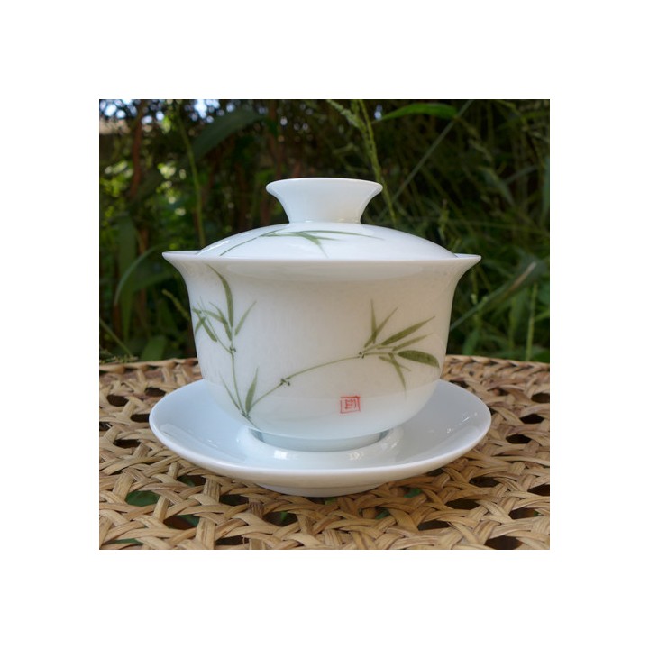 Hand-painted Bamboo Gaiwan 120ml