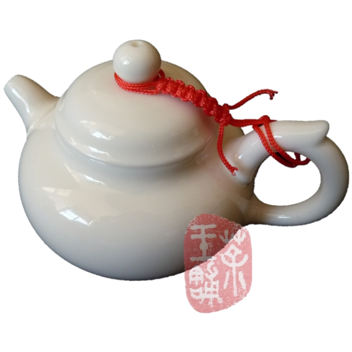 Bone Porcelain Teapot "Rong Tian" 100cc