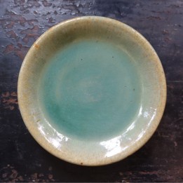 Vintage Huaning Pottery Plate A