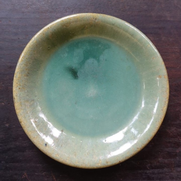 Vintage Huaning Pottery Plate B