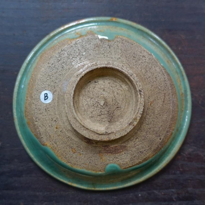 Vintage Huaning Pottery Plate B