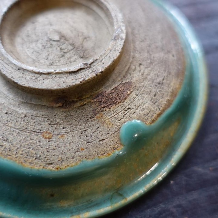 Vintage Huaning Pottery Plate B