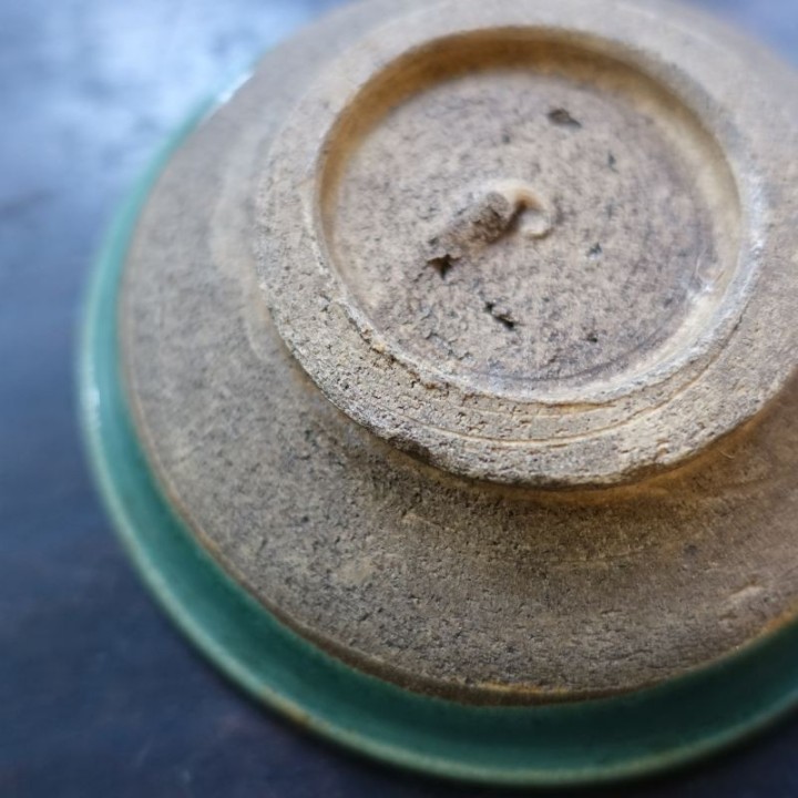 Vintage Huaning Pottery Plate D