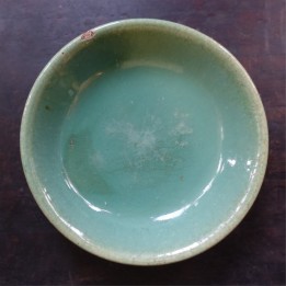 Vintage Huaning Pottery Plate D