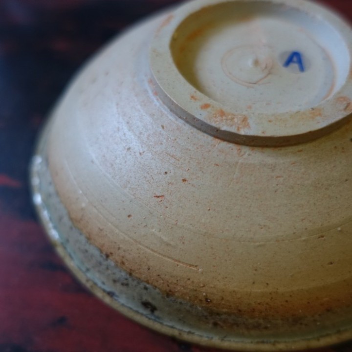 Vintage Lufeng Pottery Tea Boat A
