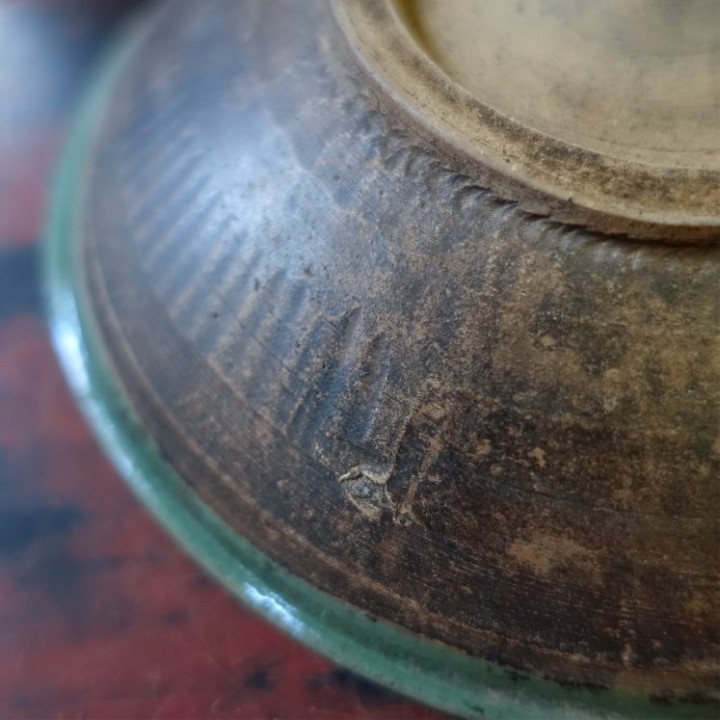 Vintage Lufeng Pottery  Tea Boat B