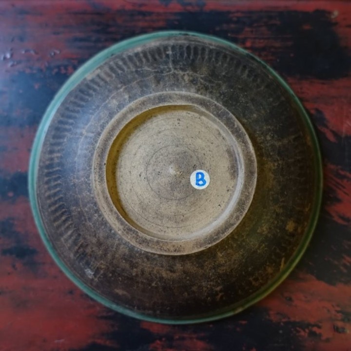 Vintage Lufeng Pottery  Tea Boat B