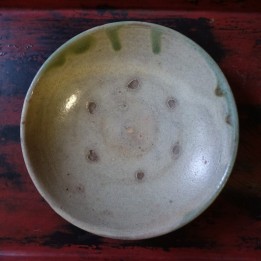 Vintage Lufeng Pottery  Tea Boat B