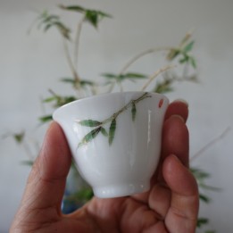 Hand-painted Bamboo Bell Cup 50ml