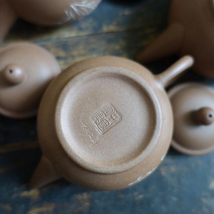 Set of four Duanni 80cc Shuiping  teapots