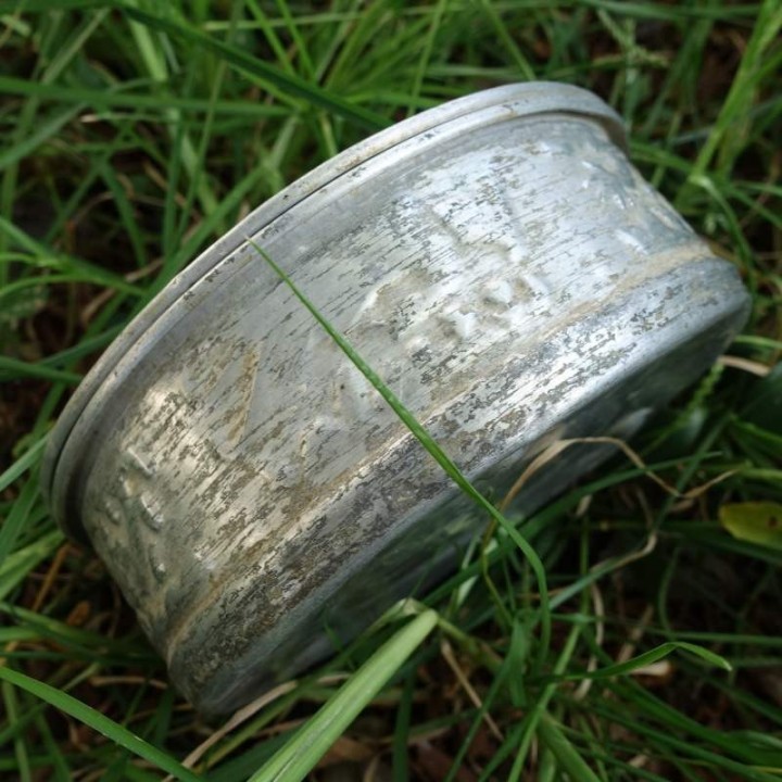 Vintage Chaoshan Gongfu Aluminum Tea Tray C