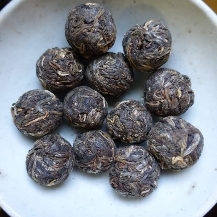 2024 Autumn Suan Zao Shu Dragon Ball Raw Puer Tea 80g