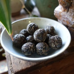 2024 Autumn Suan Zao Shu Dragon Ball Raw Puer Tea 80g