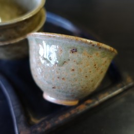 Dali Wood-Ash Glaze Inverted-Rim Teacup 50ml