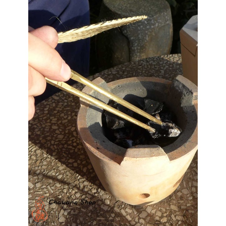 Copper chopsticks - tongs