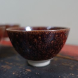 Dali Wood-fired sauce-colored glaze cup 90ml