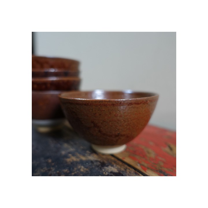 Dali Wood-fired sauce-colored glaze cup 90ml