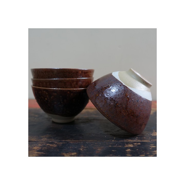 Dali Wood-fired sauce-colored glaze cup 90ml