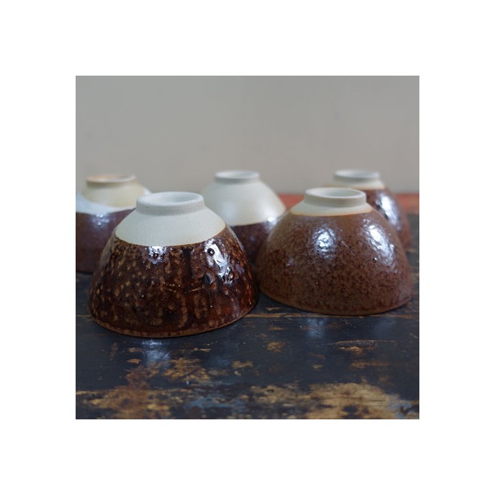 Dali Wood-fired sauce-colored glaze cup 90ml